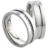 Bild von Partnerringe Edelstahl 6mm - Abverkauf