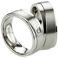 Bild von Partnerringe Edelstahl 6mm