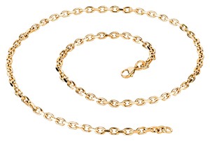 Bild von Ankerkette Silber 925/- vergoldet 1,7mm 40-60cm lang 