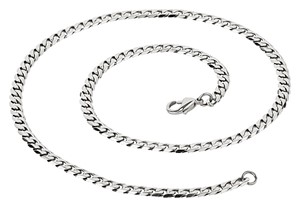 Bild von Flachpanzerkette facettiert Silber 925/- rhod. 42-60cm lang verschiedene Stärken