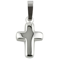 Bild von 925-/ Anhänger rhod. Kreuz 