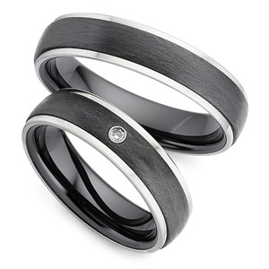 Bild von Partnerringe Titan-Keramik / 5mm