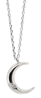 Bild von 925/- Collier 45cm Mond