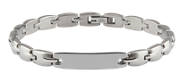 Bild von Edelstahl ID Armband 21cm / 3 Modelle  