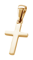Bild von Edelstahl Anhänger Kreuz 16x12mm 