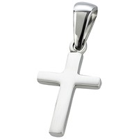 Bild von Edelstahl Anhänger Kreuz 16x12mm 