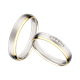 Bild von Ring Silber 925/- rhodiniert Gr. 54-70 