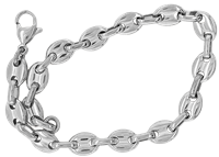 Bild von Bohnenkette / Armband 19cm - 55cm